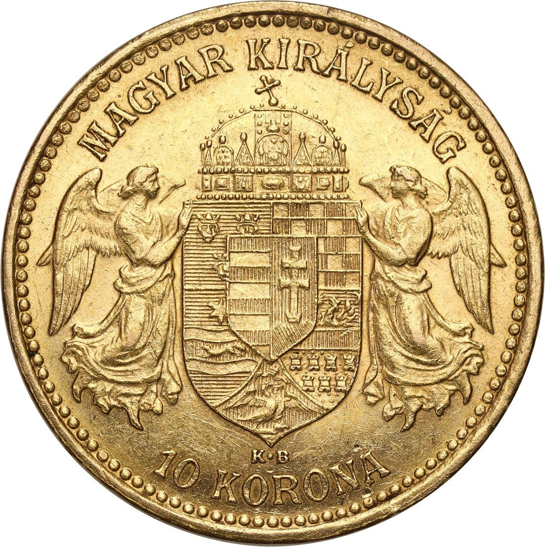 Węgry. Franciszek Józef 10 koron 1901 KB